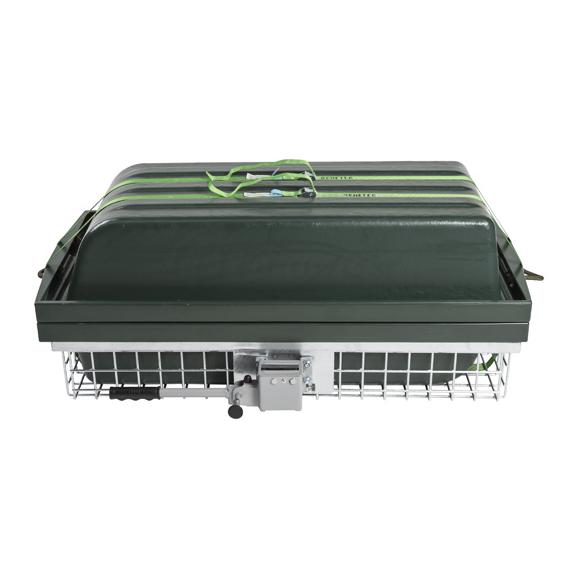 Gehetec Wannendeckel für Deep 122/122 Maxi mit 2 Zurrgurten