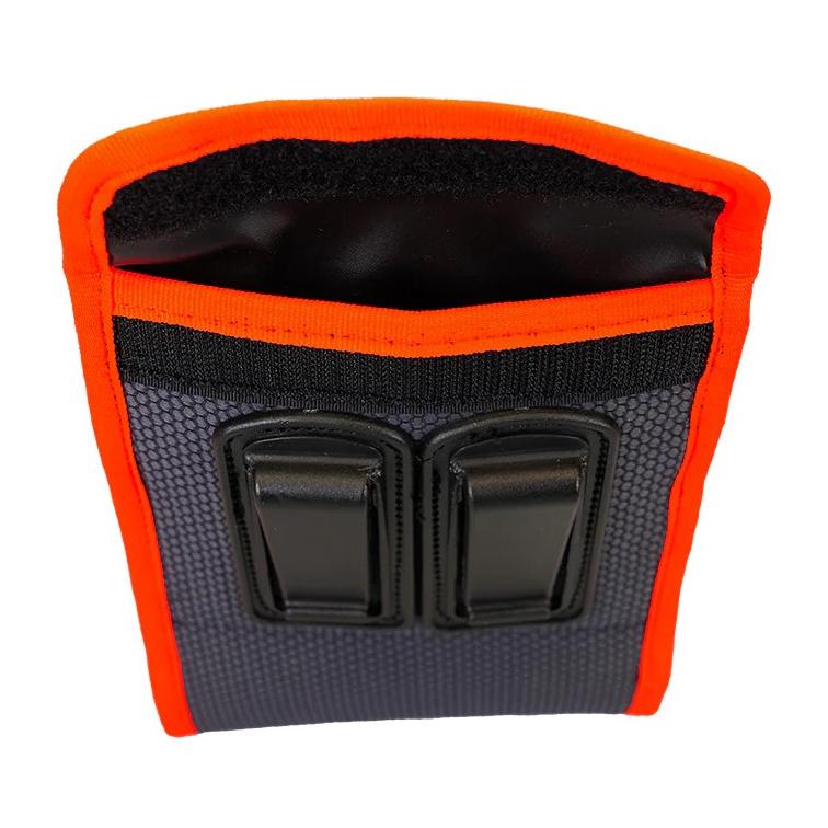 Beat Grossenbacher Sac à nourriture pour chiens avec double clip ceinture