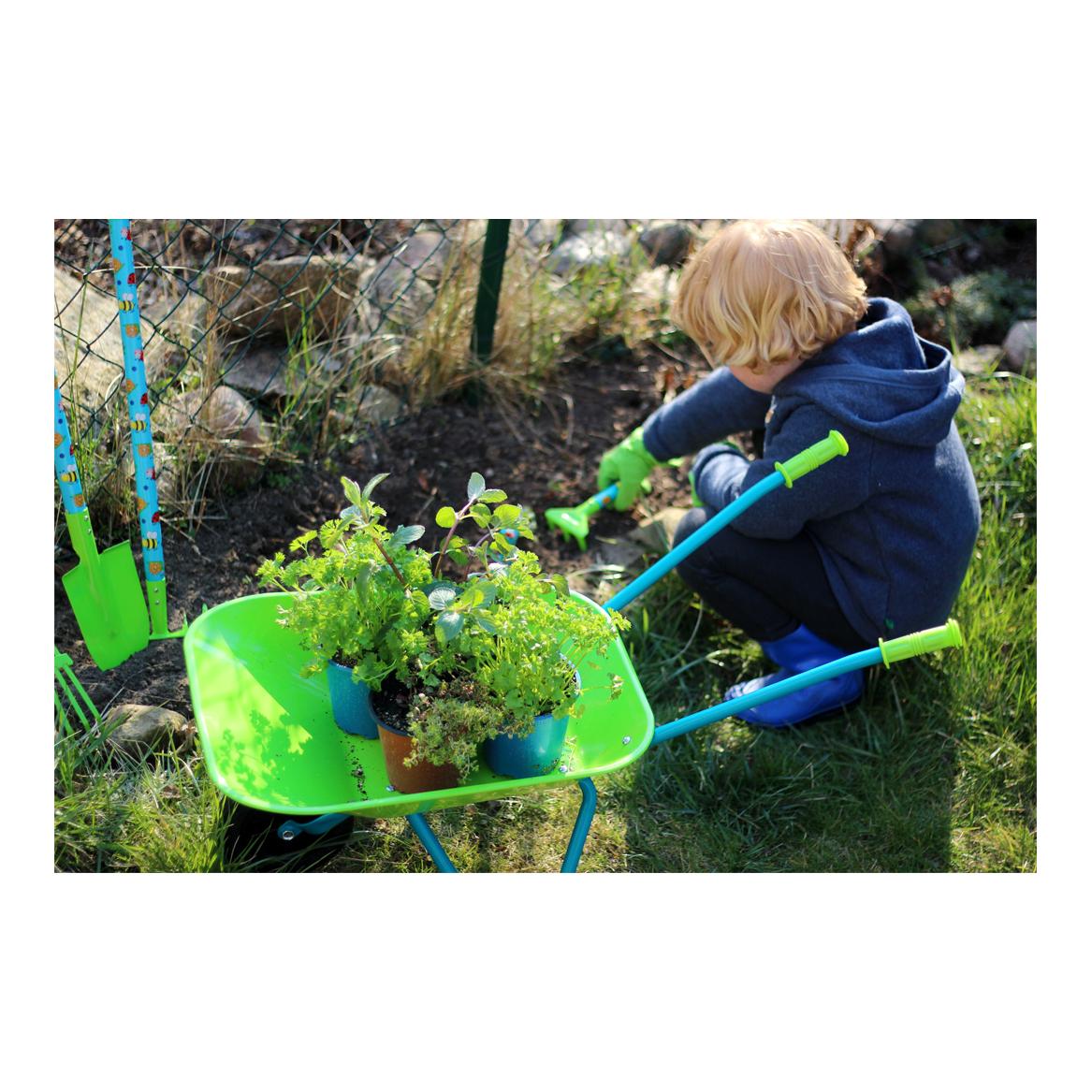 small foot Grosses Gartenset mit Schubkarre