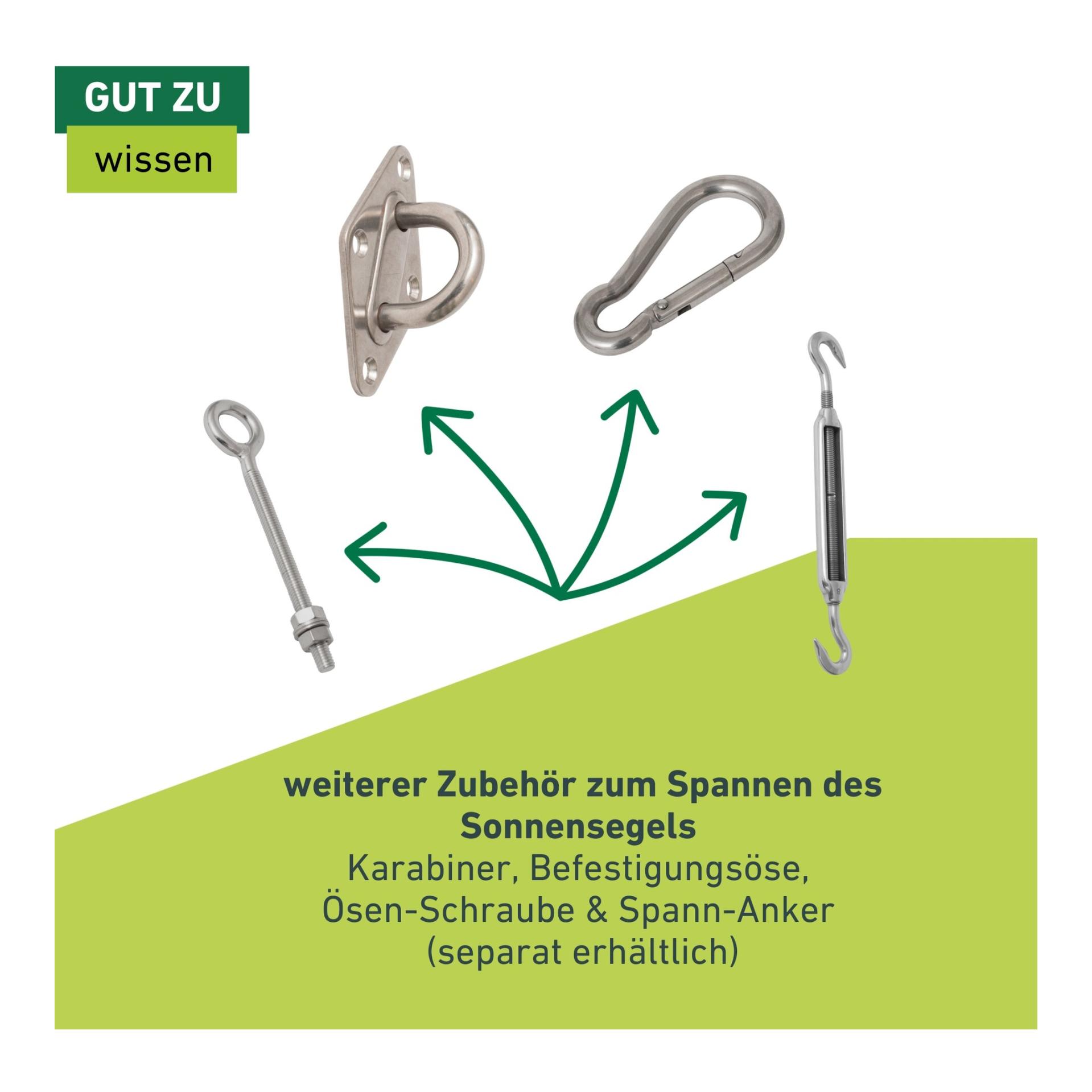 Windhager Expanderseil mit Karabiner 2 Stk.
