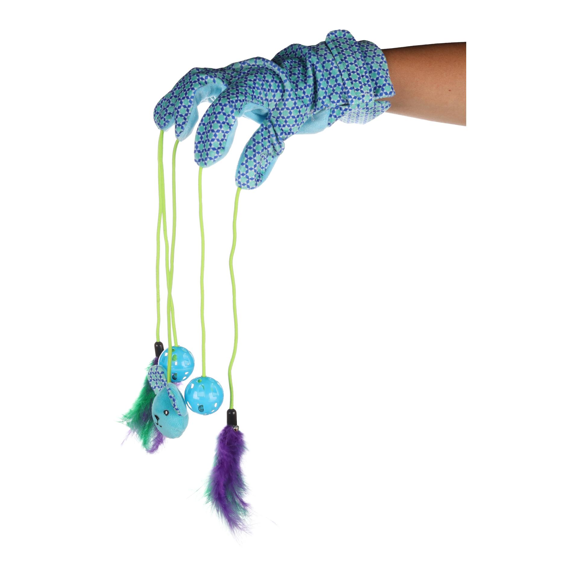 FLAMINGO Spielzeug Marion Handschuh Blau