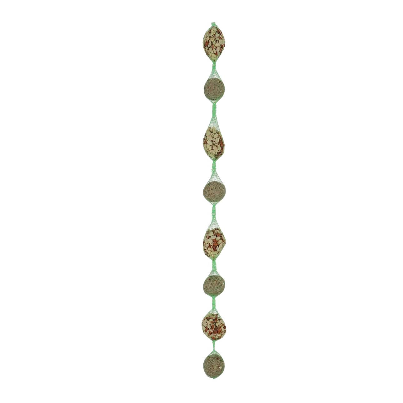 Esschert Nourriture pour oiseaux - Chaîne de boules de mésanges/noix de terre