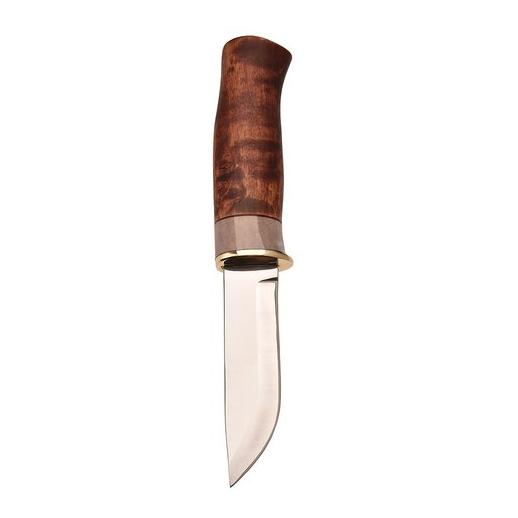 Bäver 10 - Jagdmesser mit Lederscheide