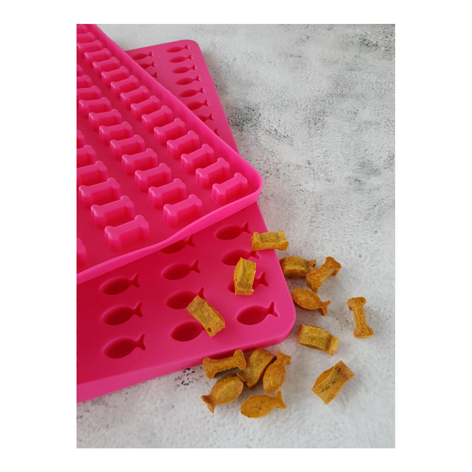 all4dogs Tapis de cuisson TREATS4DOGS combinaison poisson os