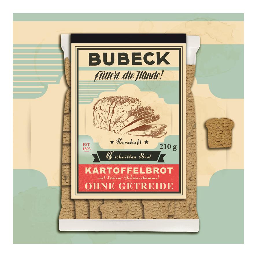 Bubeck Getreidefrei-Snack G'schnitten Brot 210 g