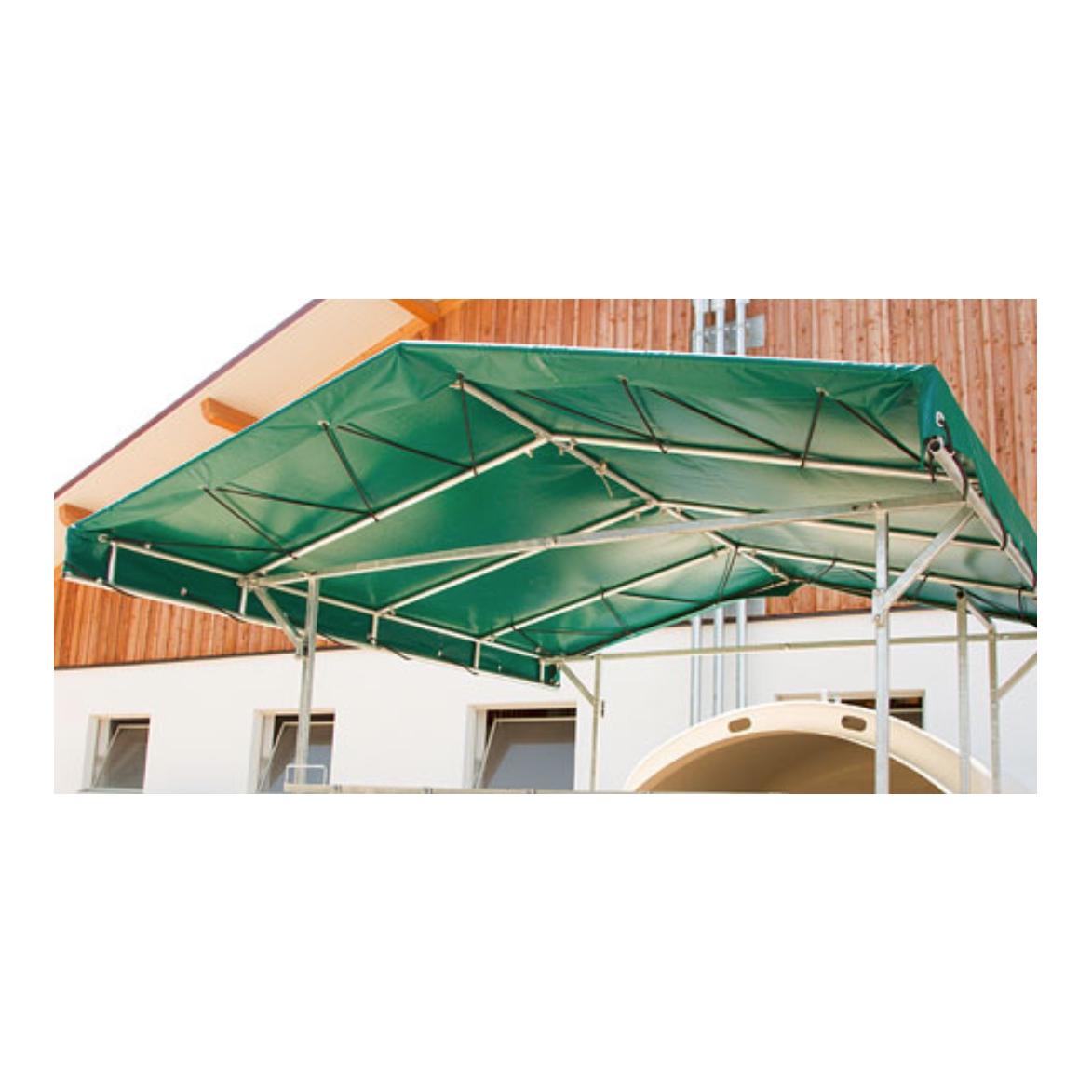 Kerbl Auvent Calfhouse Premium 4/5 - vert