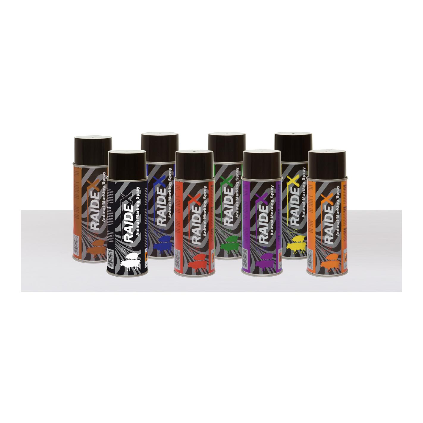 RAIDEX Spray de marquage RAIDEX - orange