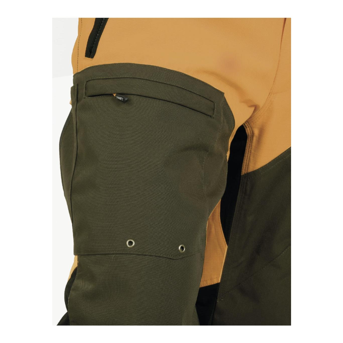Hart Pantalon KORA pour hommes - Vert/Orange