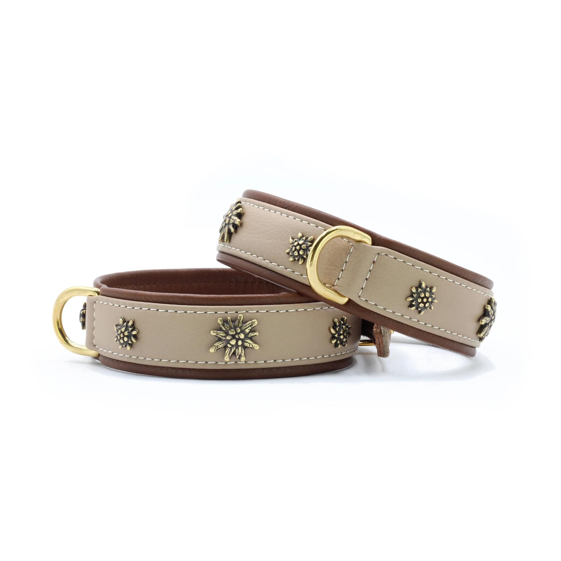Maul Lederwaren Hundehalsband Bergblume