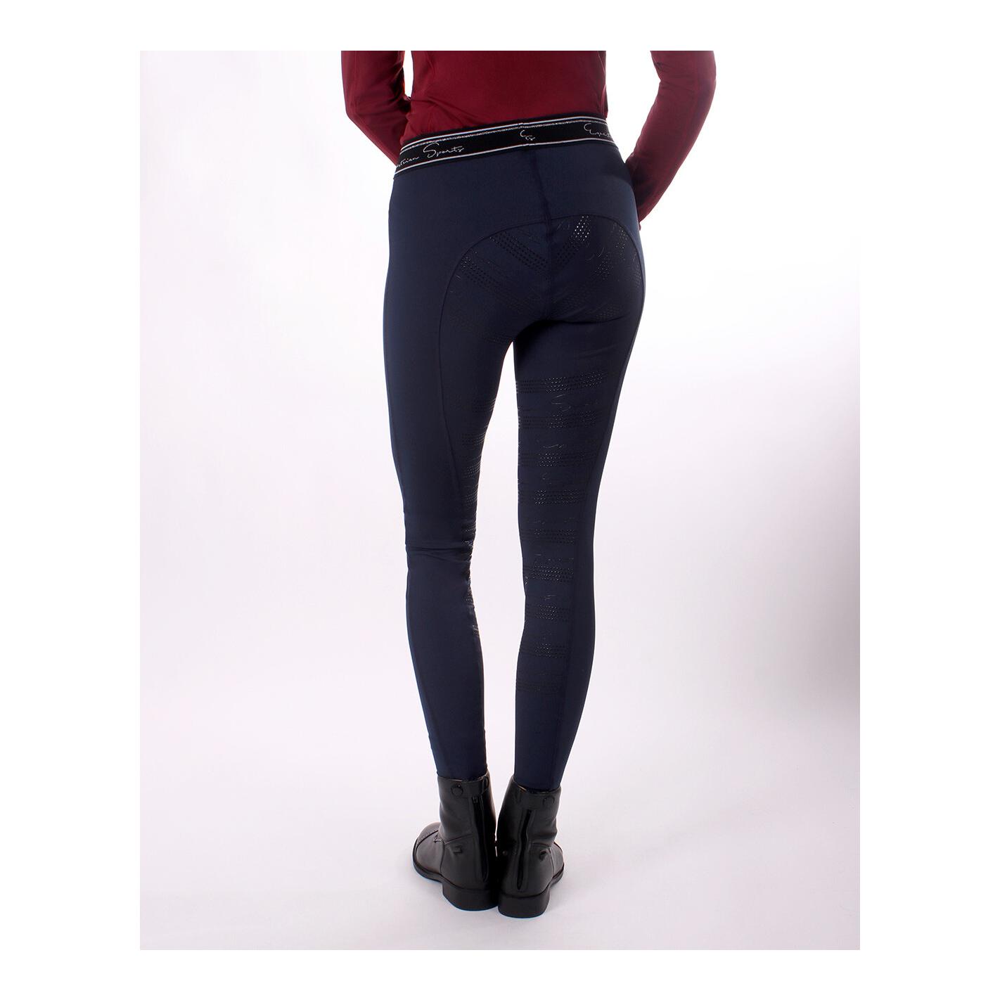 QHP Reitleggings Eden Fullgrip Damen