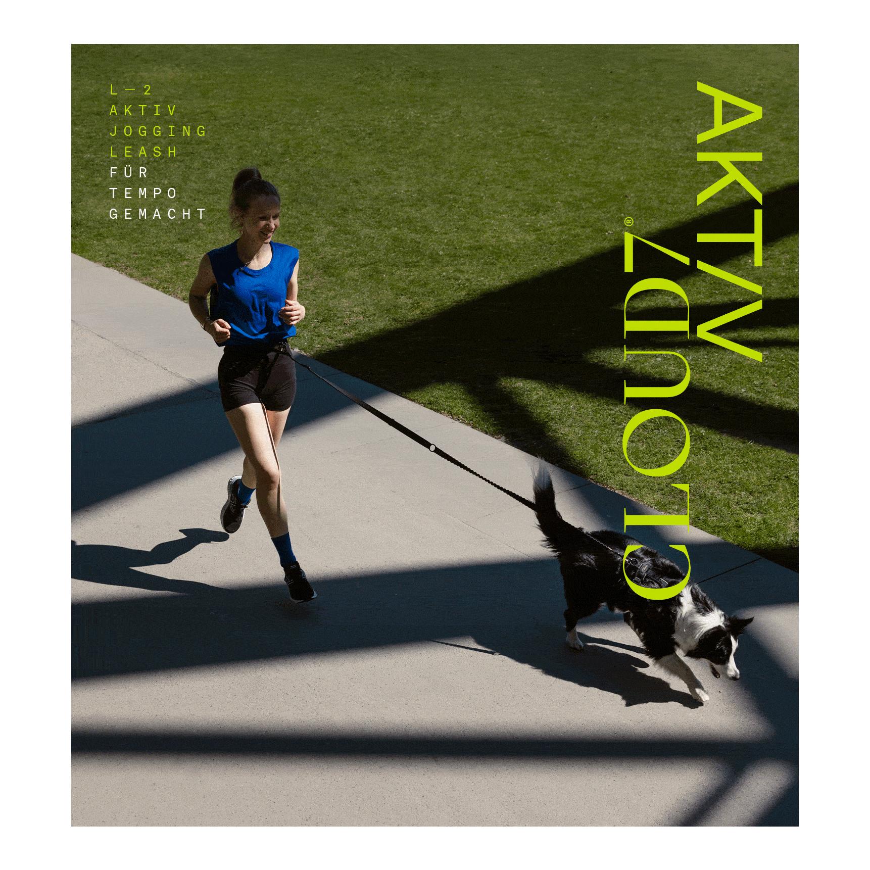 Cloud 7 L-2-Jogging-Hundeleine
