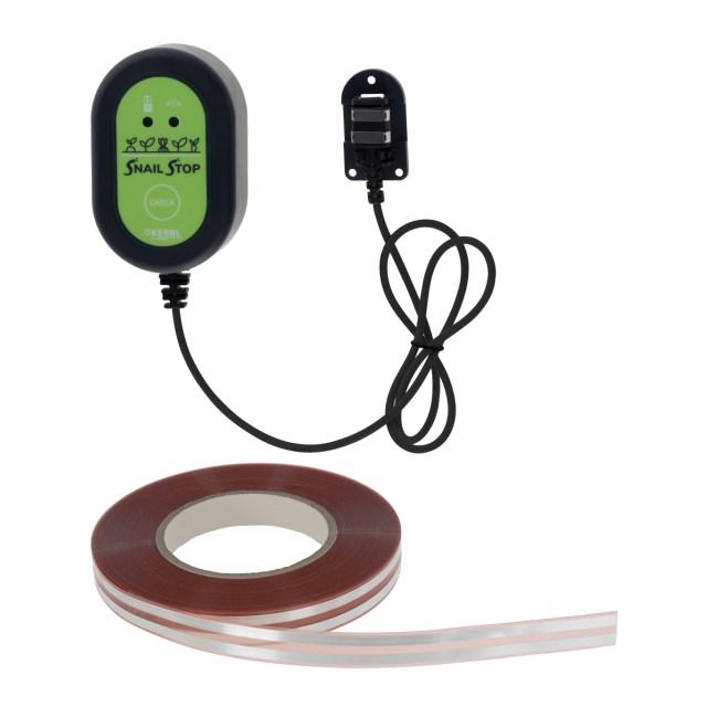 Kerbl SnailStop - Elektrischer Schneckenzaun Starter Set