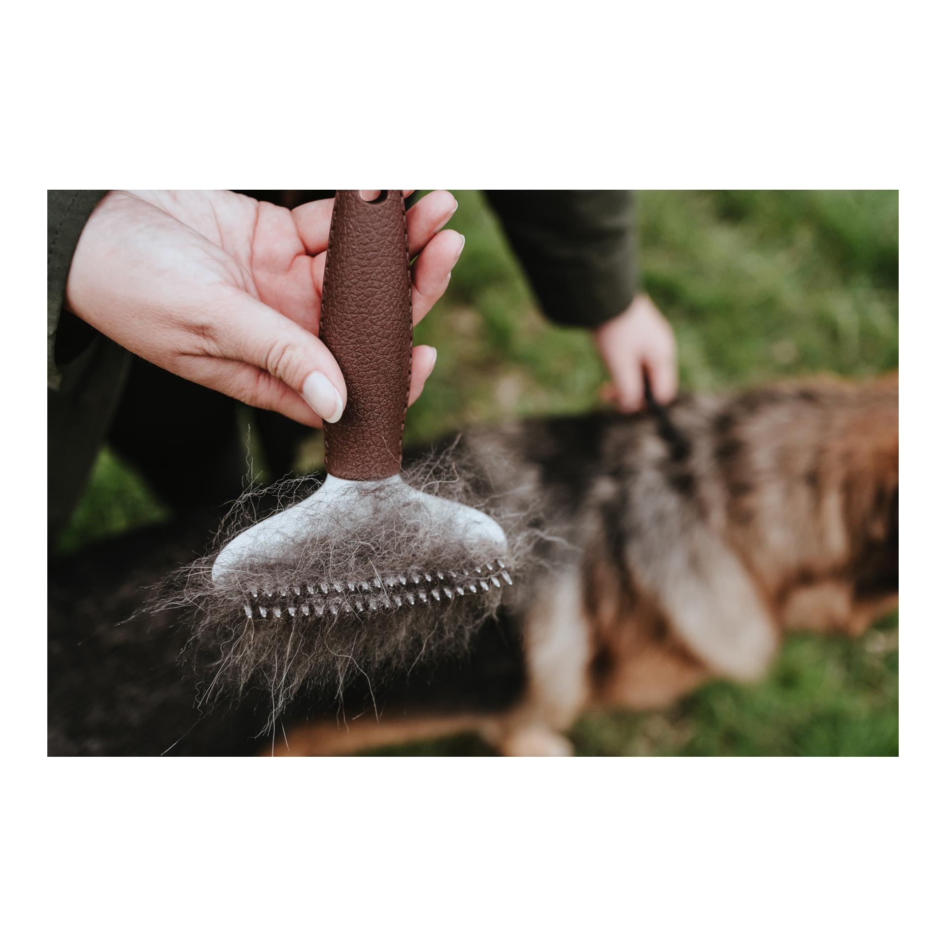Hunter Entwirrungsstriegel zweireihig Spa