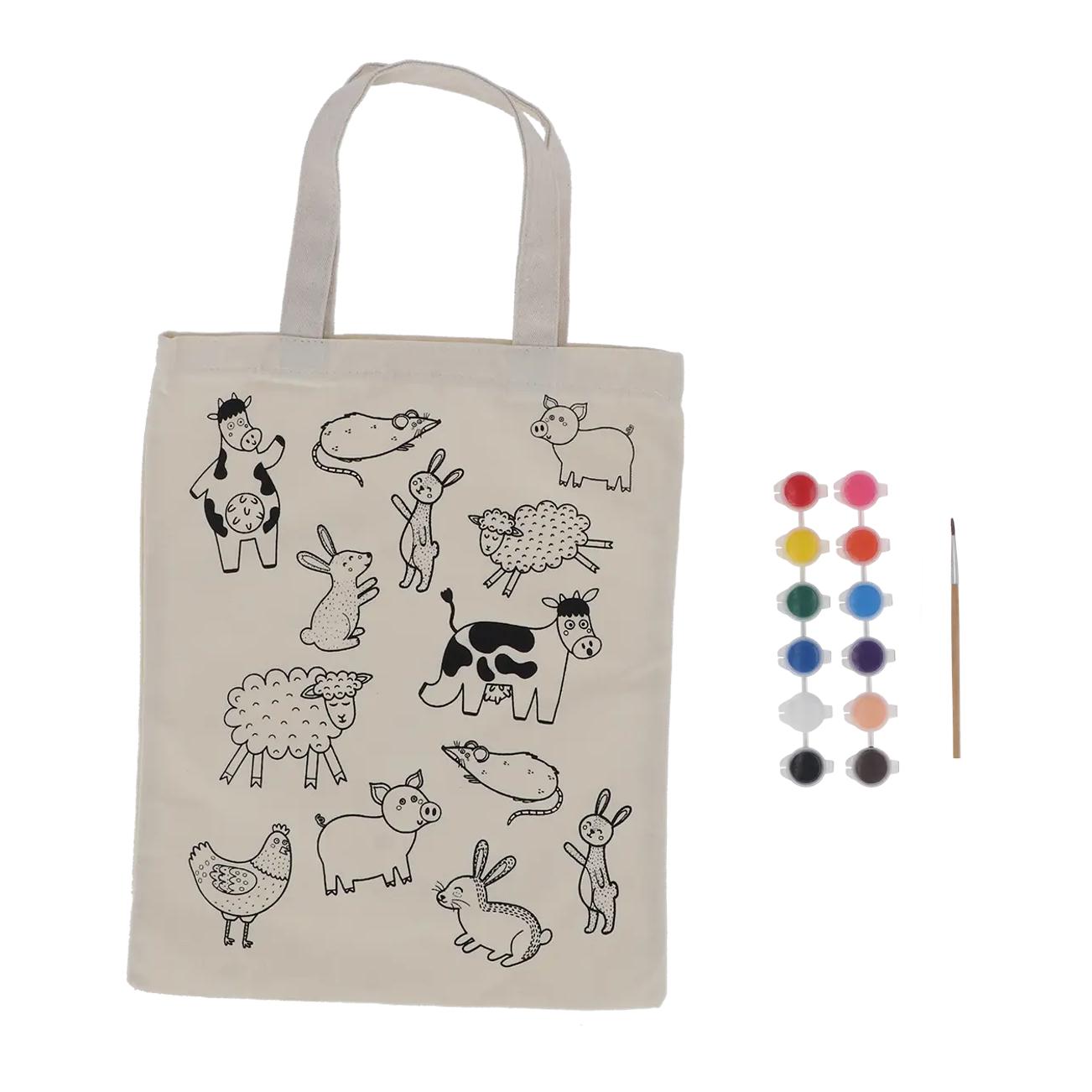 Esschert Ausmaltasche "Bauernhof"