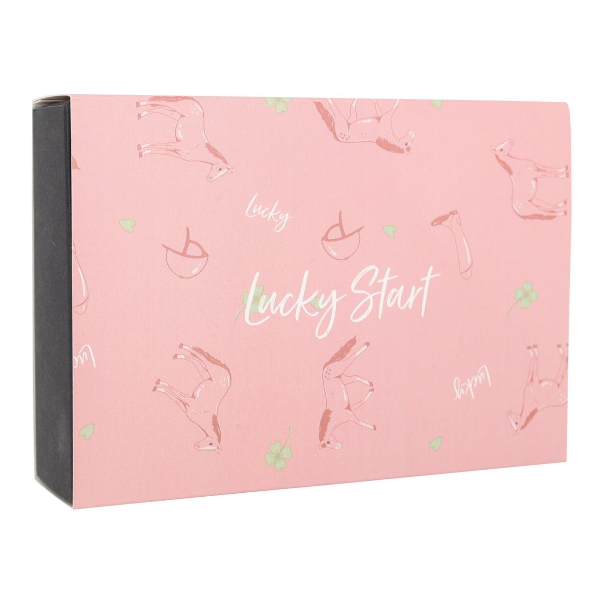 QHP Kniestrümpfe Geschenkbox Lucky Start (2er-Pack)
