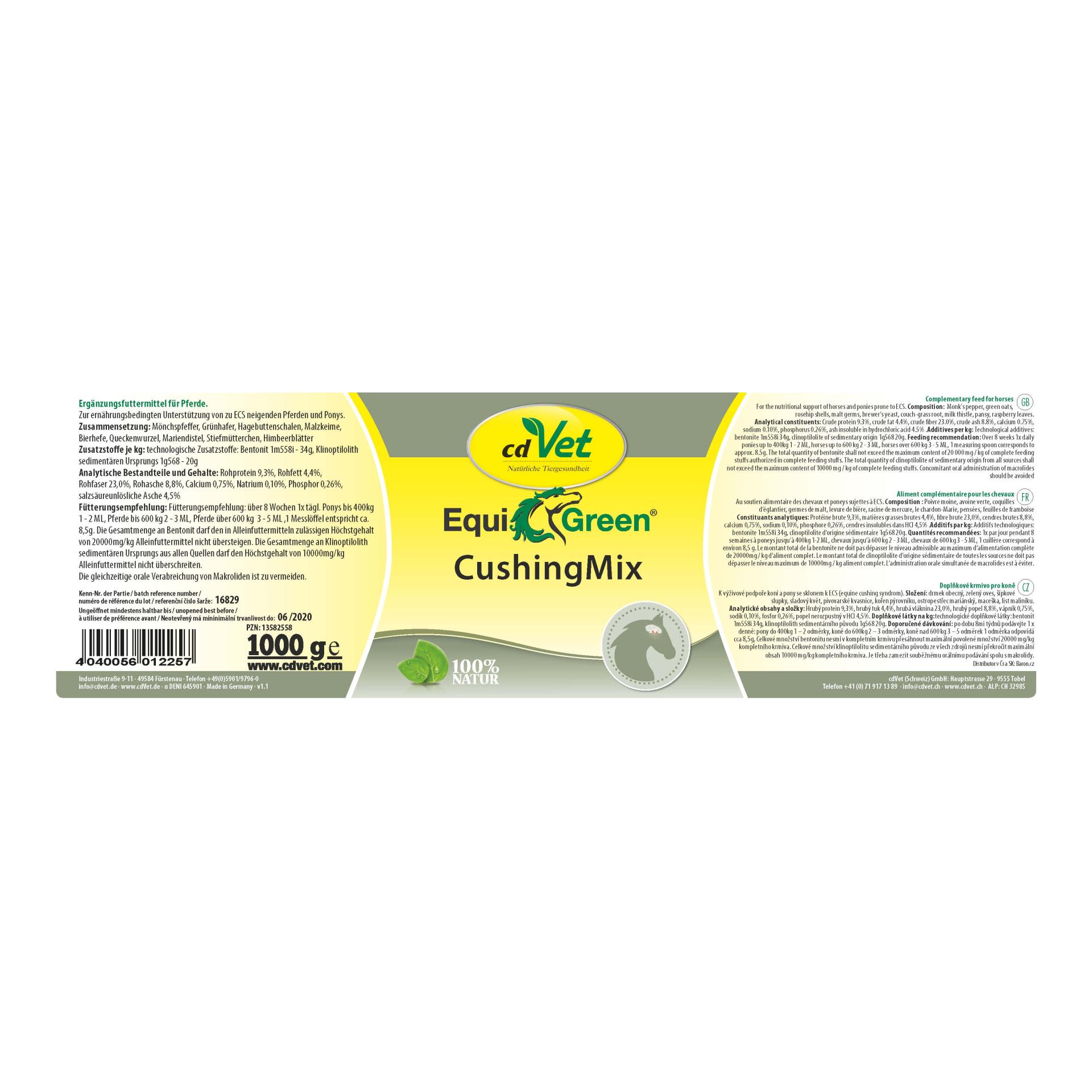 cdVet EquiGreen CushingMix