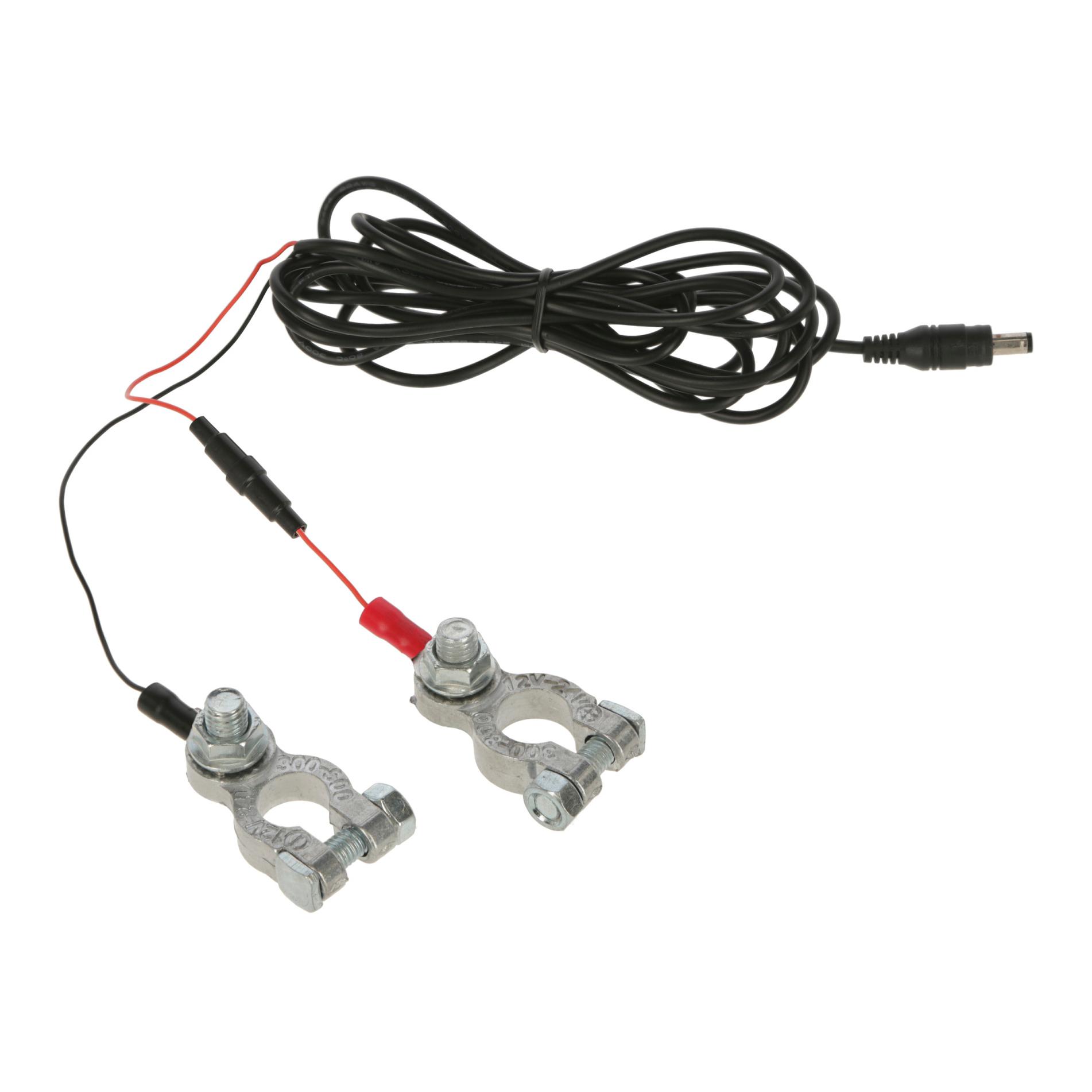 Kerbl Hobbyfarming Anschlusskabel für Auto-/Weidezaunbatterie