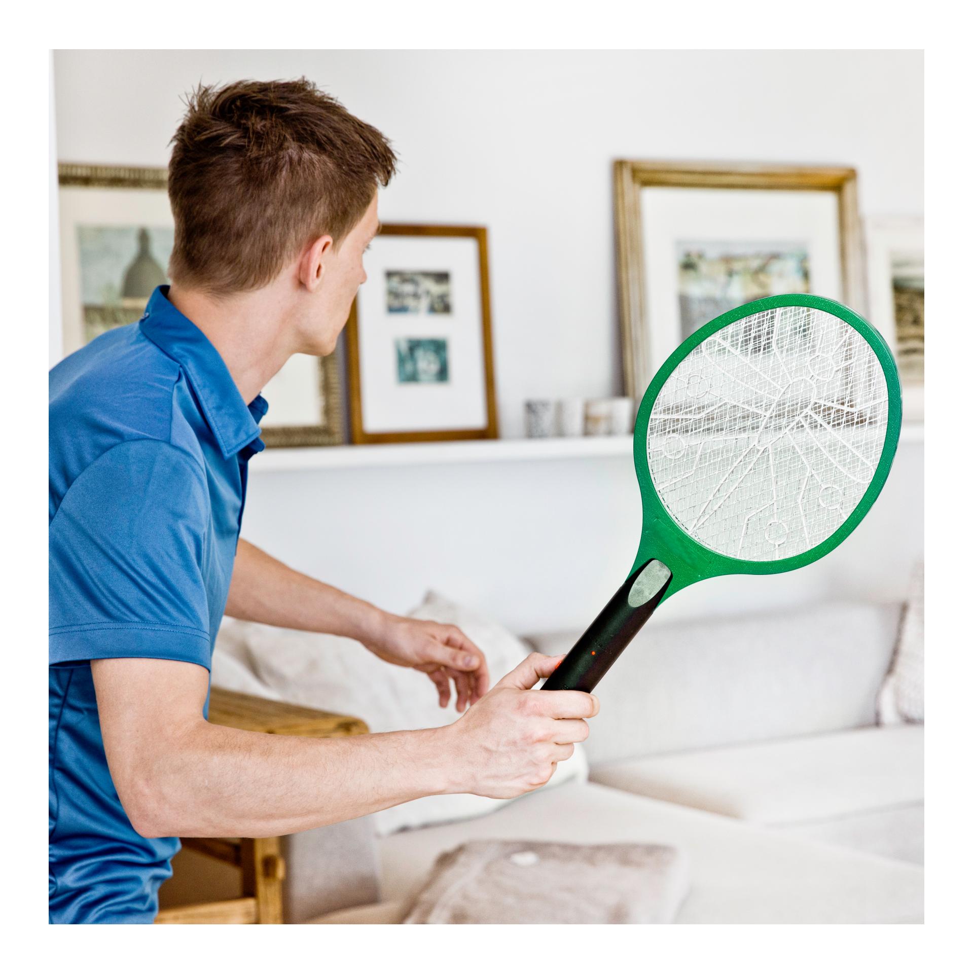 Windhager Elektrische Fliegenklatsche Action Racket Grün