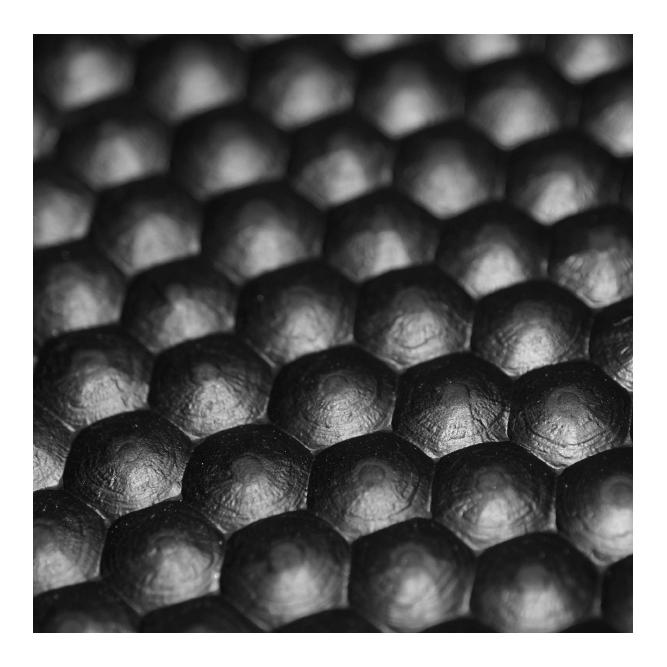 Mainer Hammerschlagmatte 8mm | Breite 1.65 m