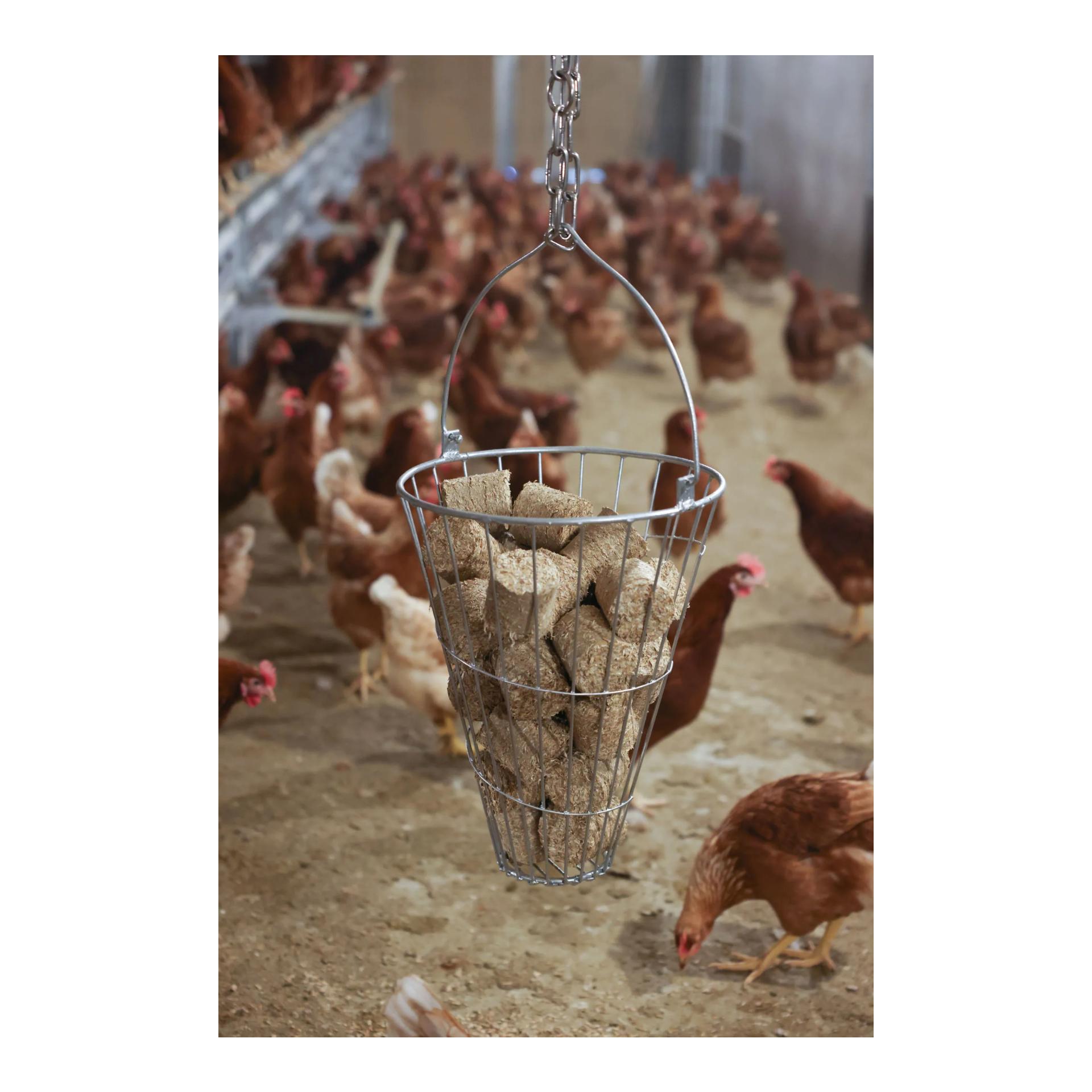 Kerbl Hobbyfarming Dinkelspelzenbriketts - Beschäftigungsmaterial für Geflügel