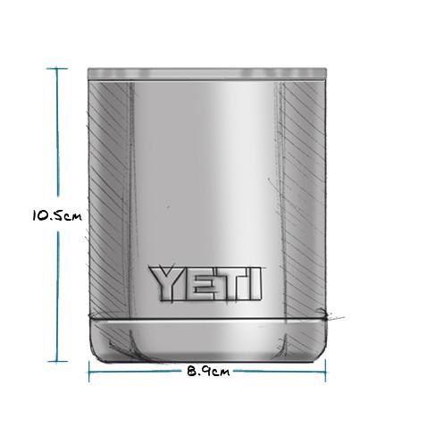 YETI RAMBLER 10 OZ LOWBALL White - Trinkbecher