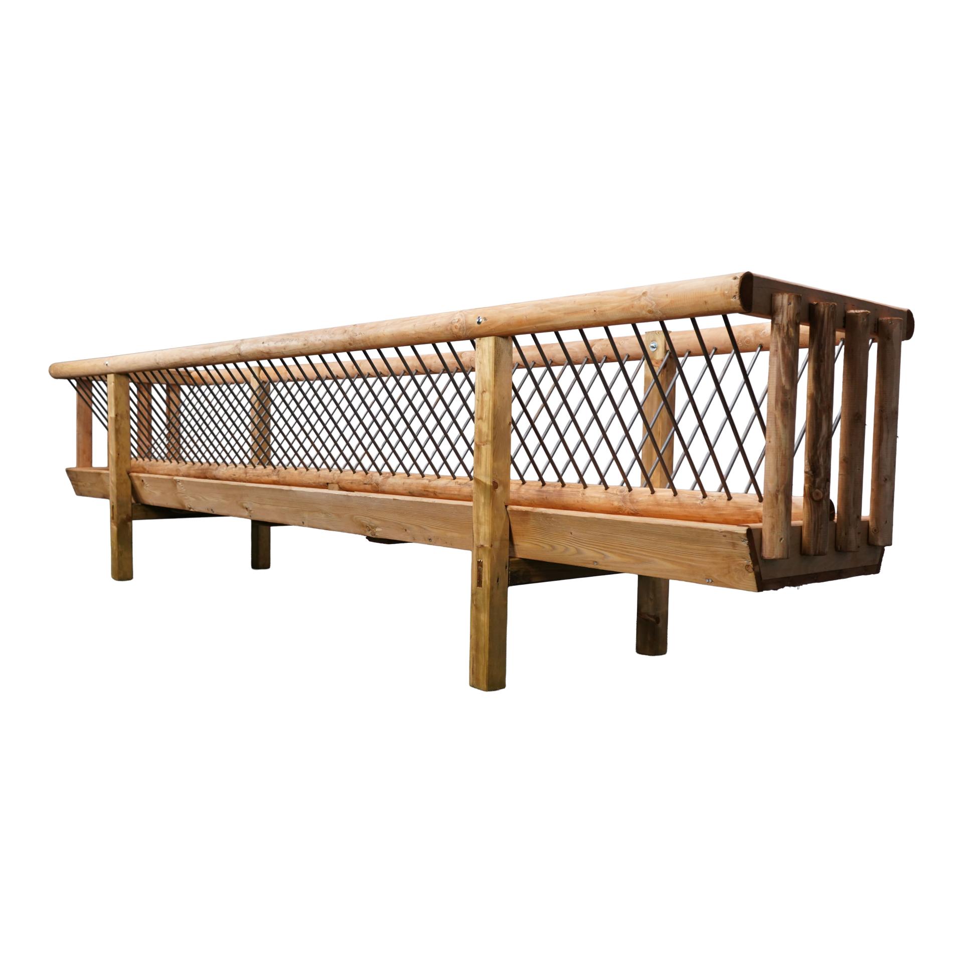 Hauptner Cheval à double corne en bois