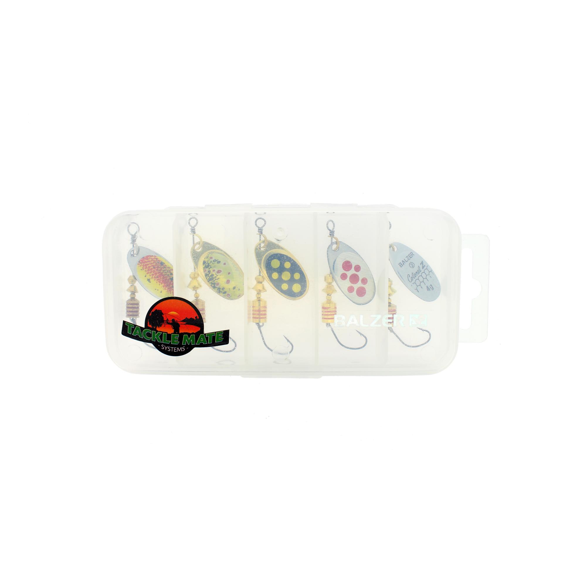 Balzer Spinner-Set mit Einzelhaken inkl. Box