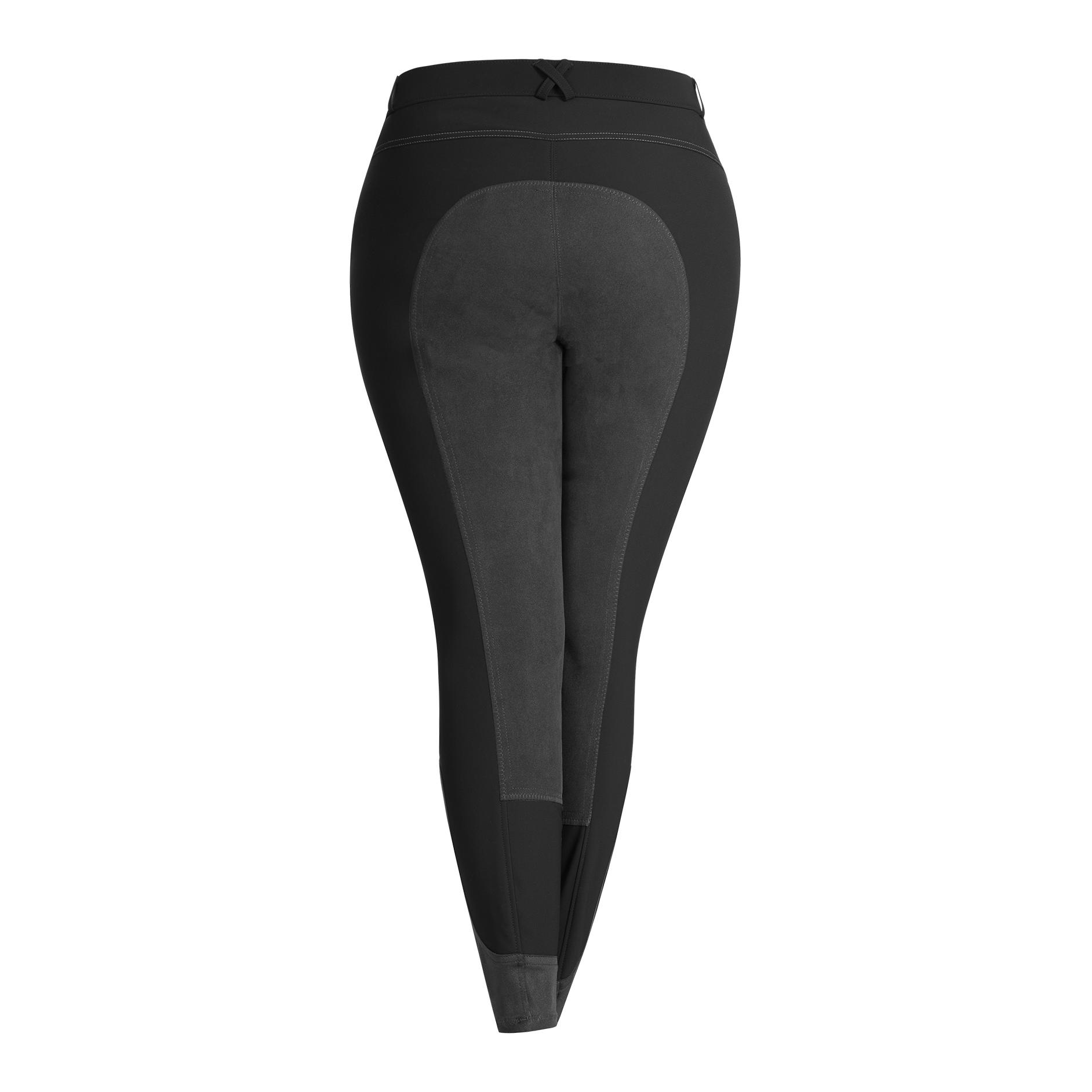 Elt Pantalon d’équitation thermique Calla Plus Size - noir