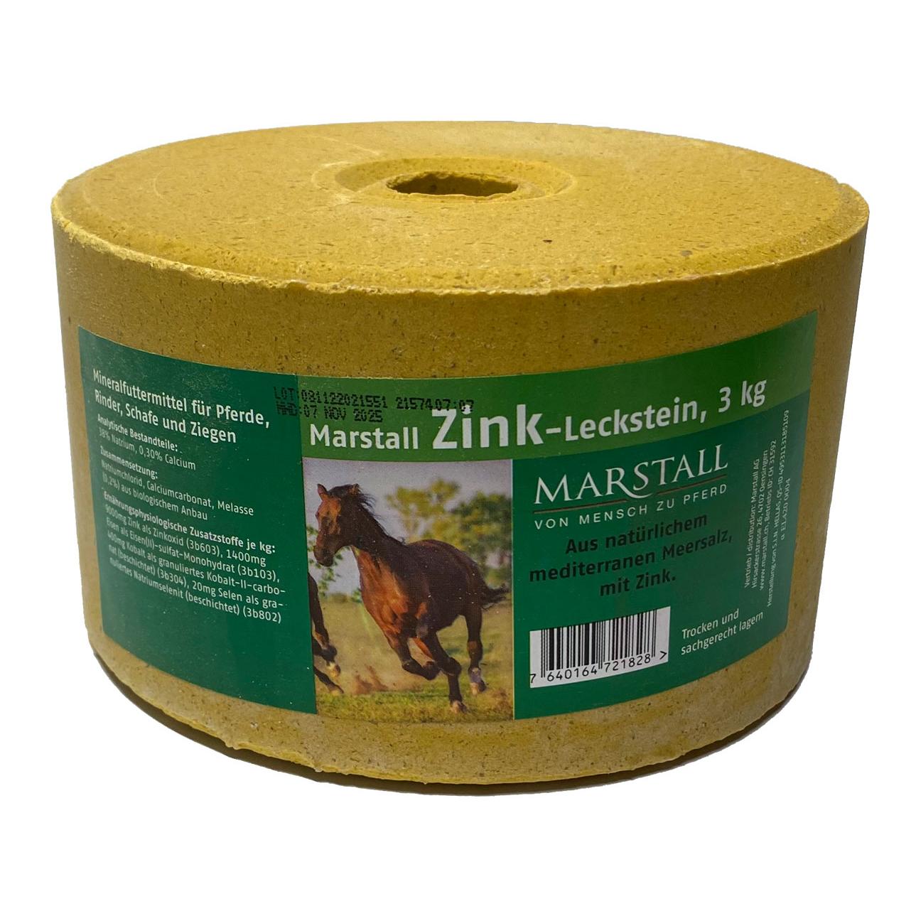 Marstall Zink-Leckstein (rund)
