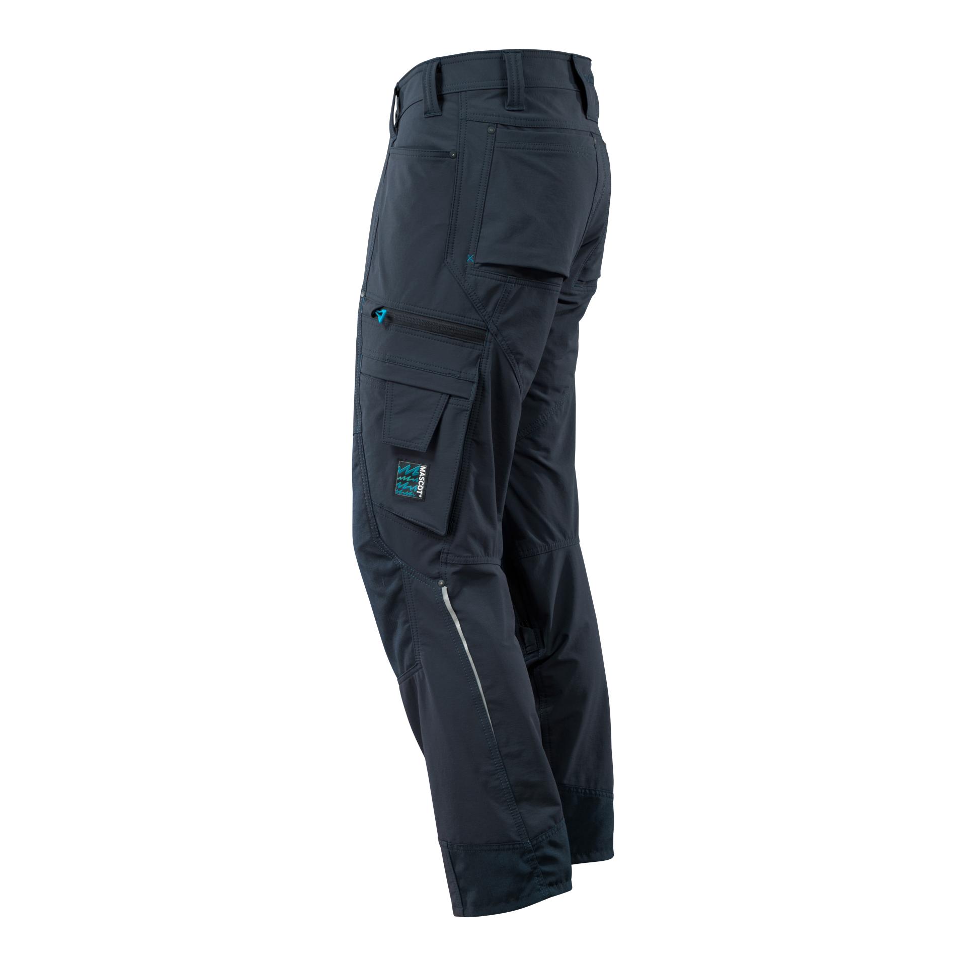 MASCOT Advanced Arbeitshose - schwarz/blau