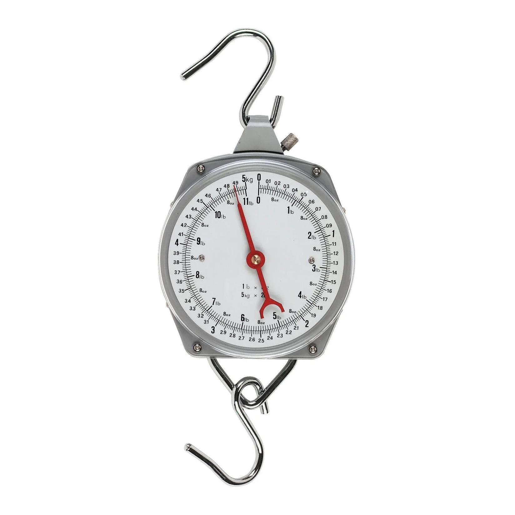 Kerbl Balance rapide à aiguille - Graduation 5 kg - Subdivision par 20 g