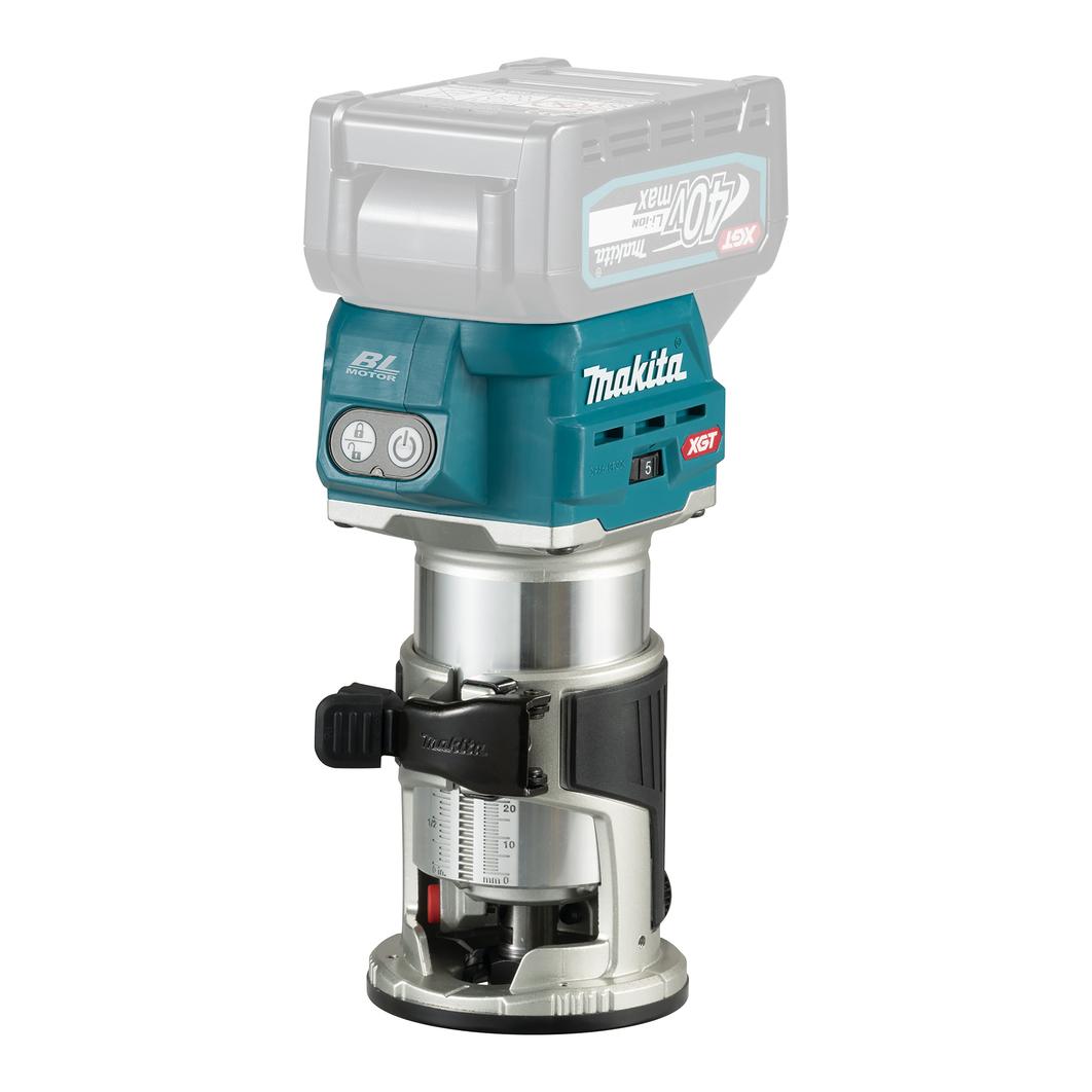 Makita RT001GZ10 Fraiseuse à une main sans fil / fraiseuse de bords XGT