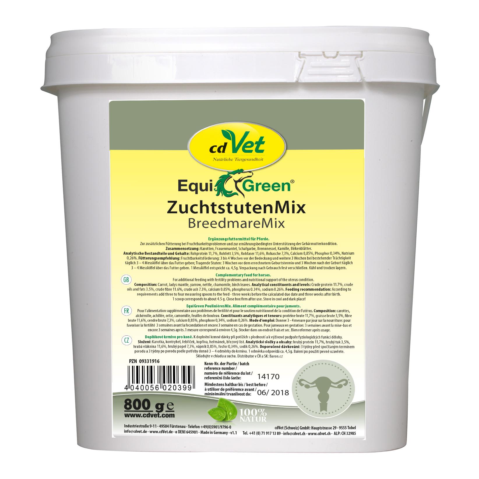 cdVet EquiGreen Mélange pour juments reproductrices
