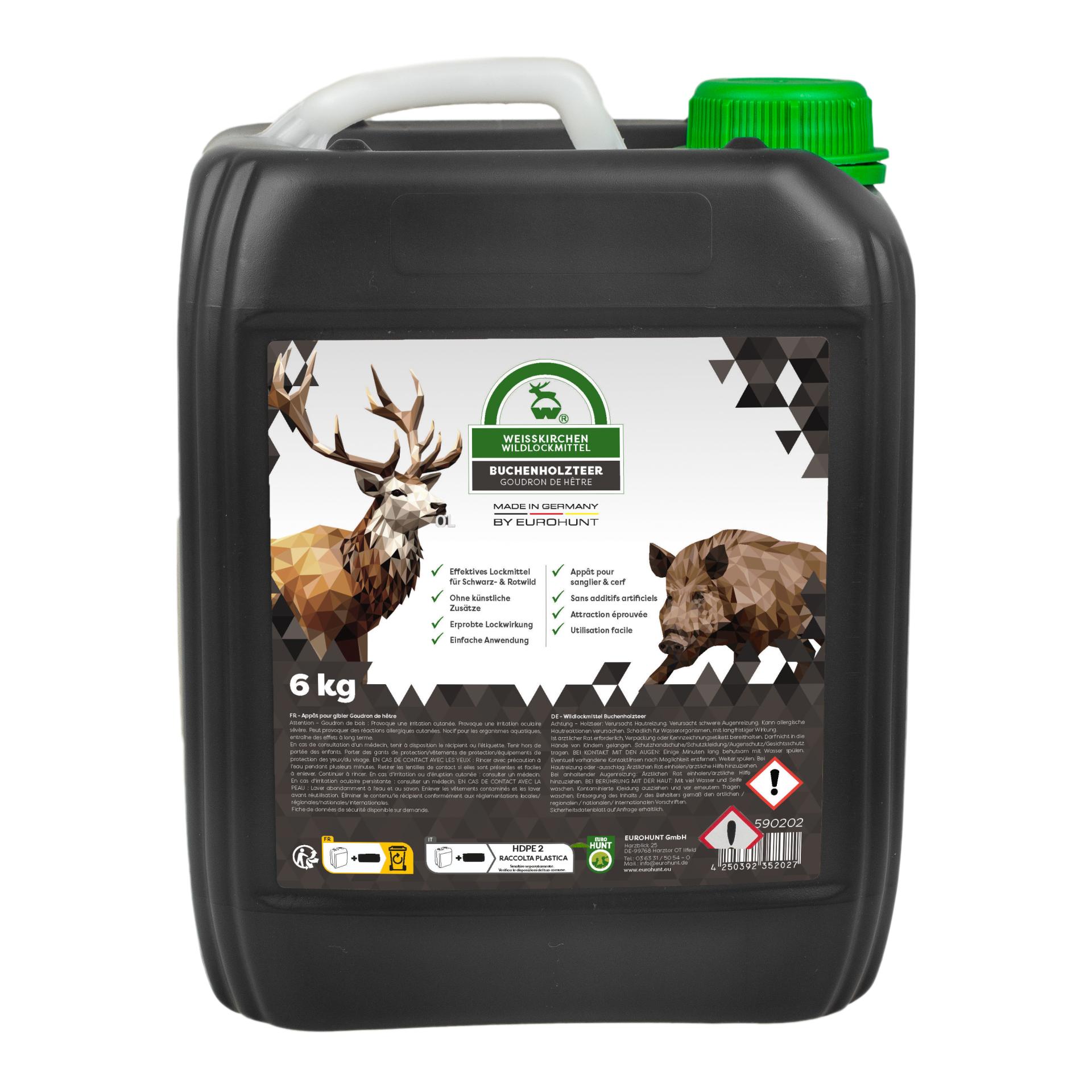 Weisskirchen Buchenholzteer Kanister - 6kg