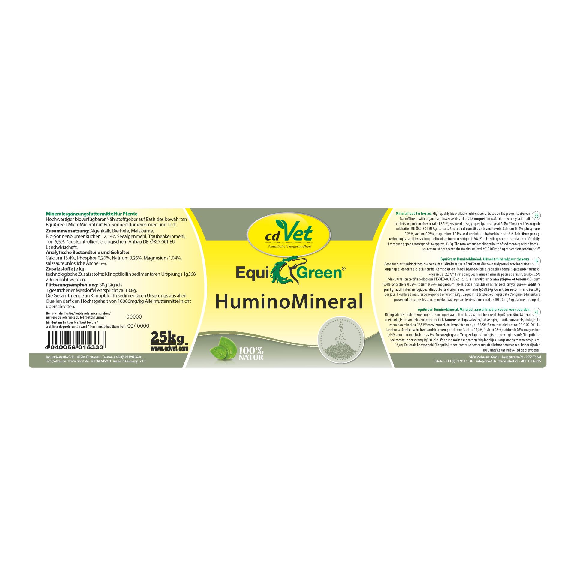 cdVet EquiGreen HuminoMineral