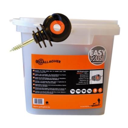 Gallagher Ringisolator XDI Schwarz