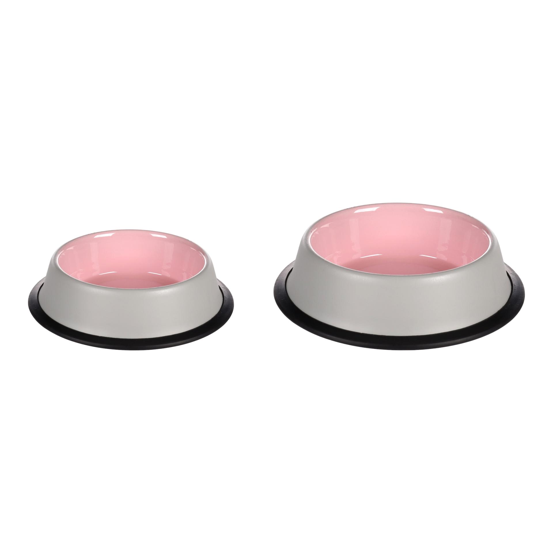 FLAMINGO Ecuelle pour boire et manger Nell ronde pour chats