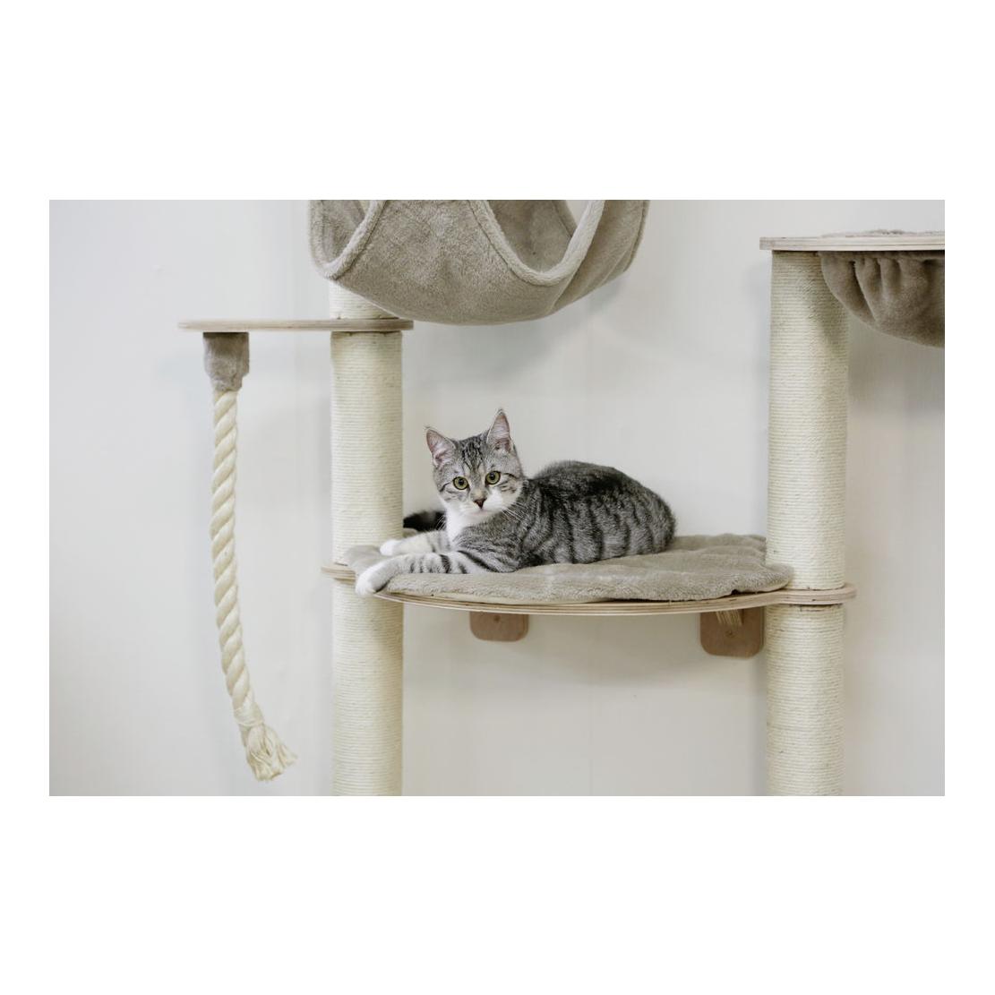 Kerbl Pet Arbre à chat mural Dolomit Grappa Pro - taupe