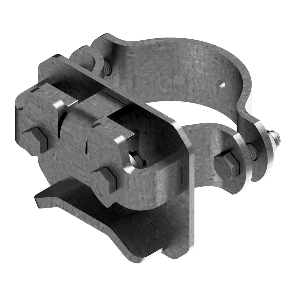 Hauptner Kreuzklemme, einfach, mit Aufnahme für Quick-Lock