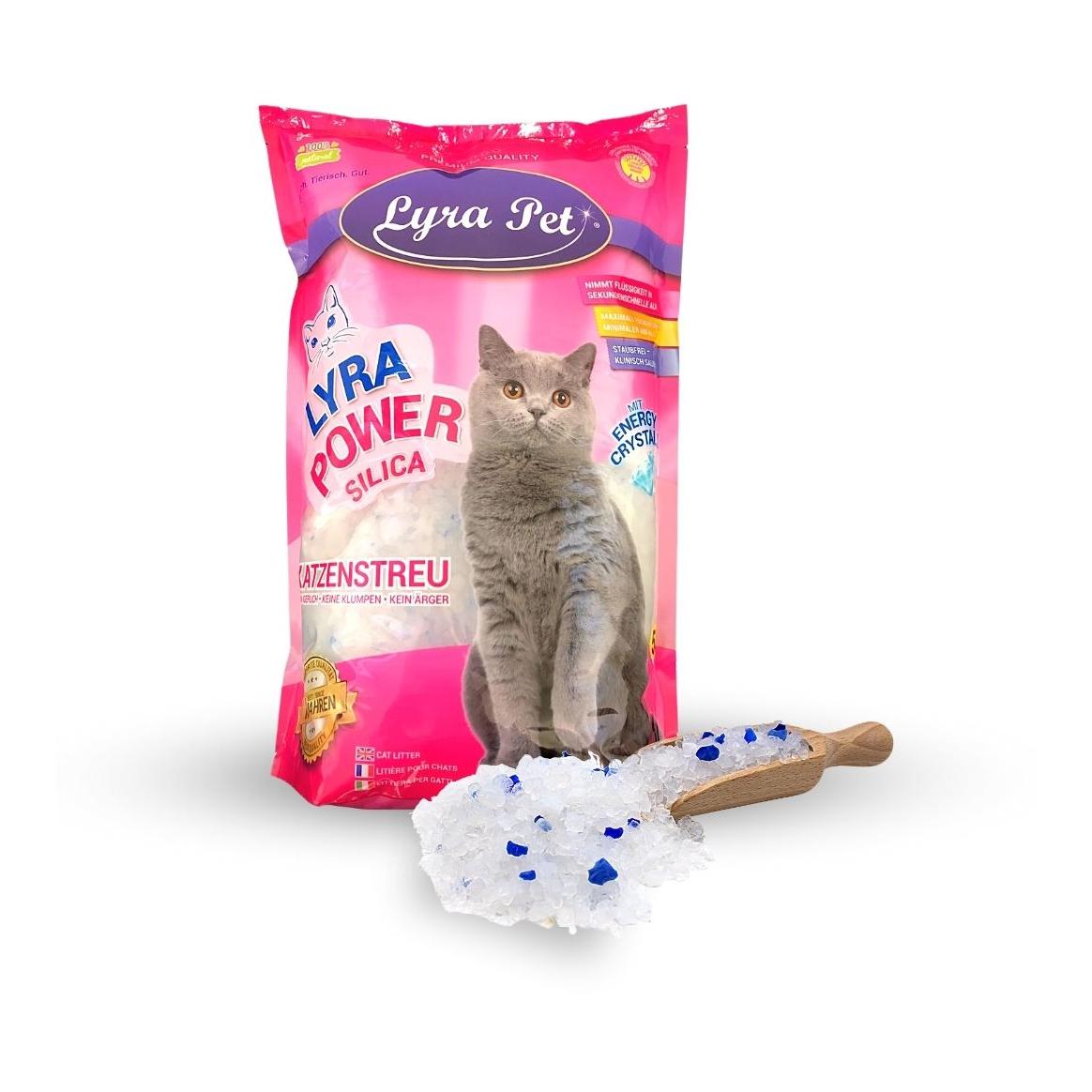 Prämie Lyra Power Silica Silikat Katzenstreu