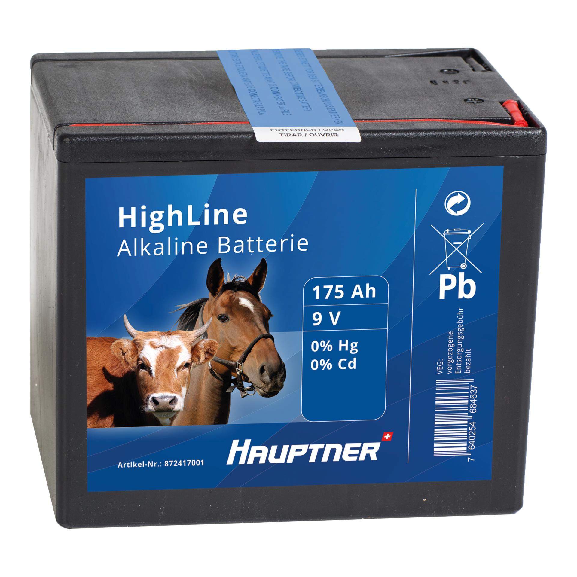 Hauptner HighLine Alkaline Batterie Schwarz