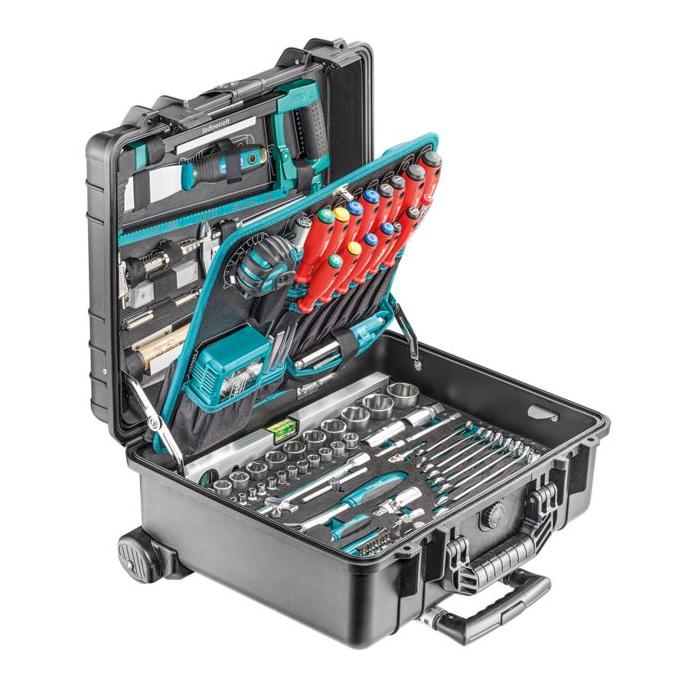 technocraft PP-Werkzeugkoffer PRO TROLLEY IP65