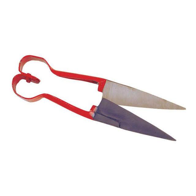Kerbl Schafschere in Herzform Silber/Rot