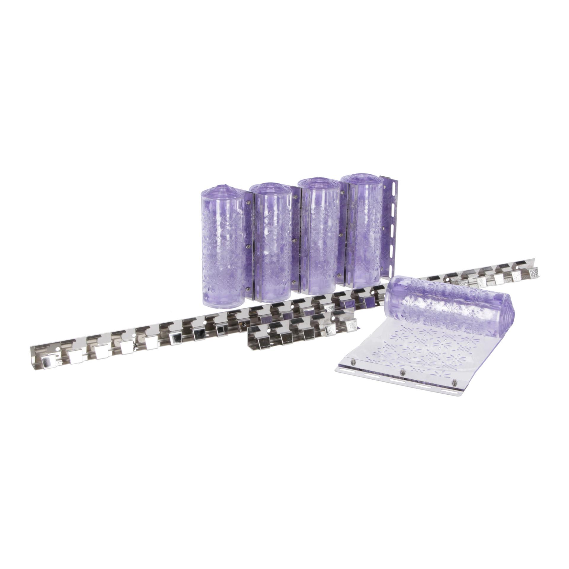 Kerbl Fliegen-Streifenvorhang-Set PVC Transparent