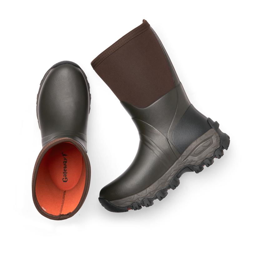 Gateway1 Gummistiefel Woodwalker 12" 4mm - dark brown