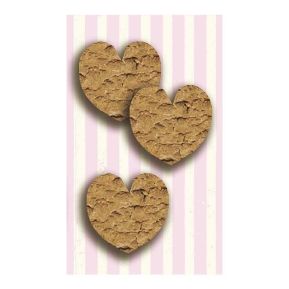 Bubeck Snack sans céréales petits cœurs 210 g