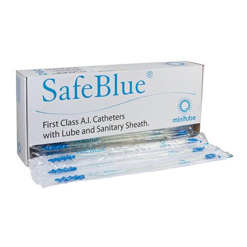 Kerbl SafeBlue® Spirette Spiralkatheter blau