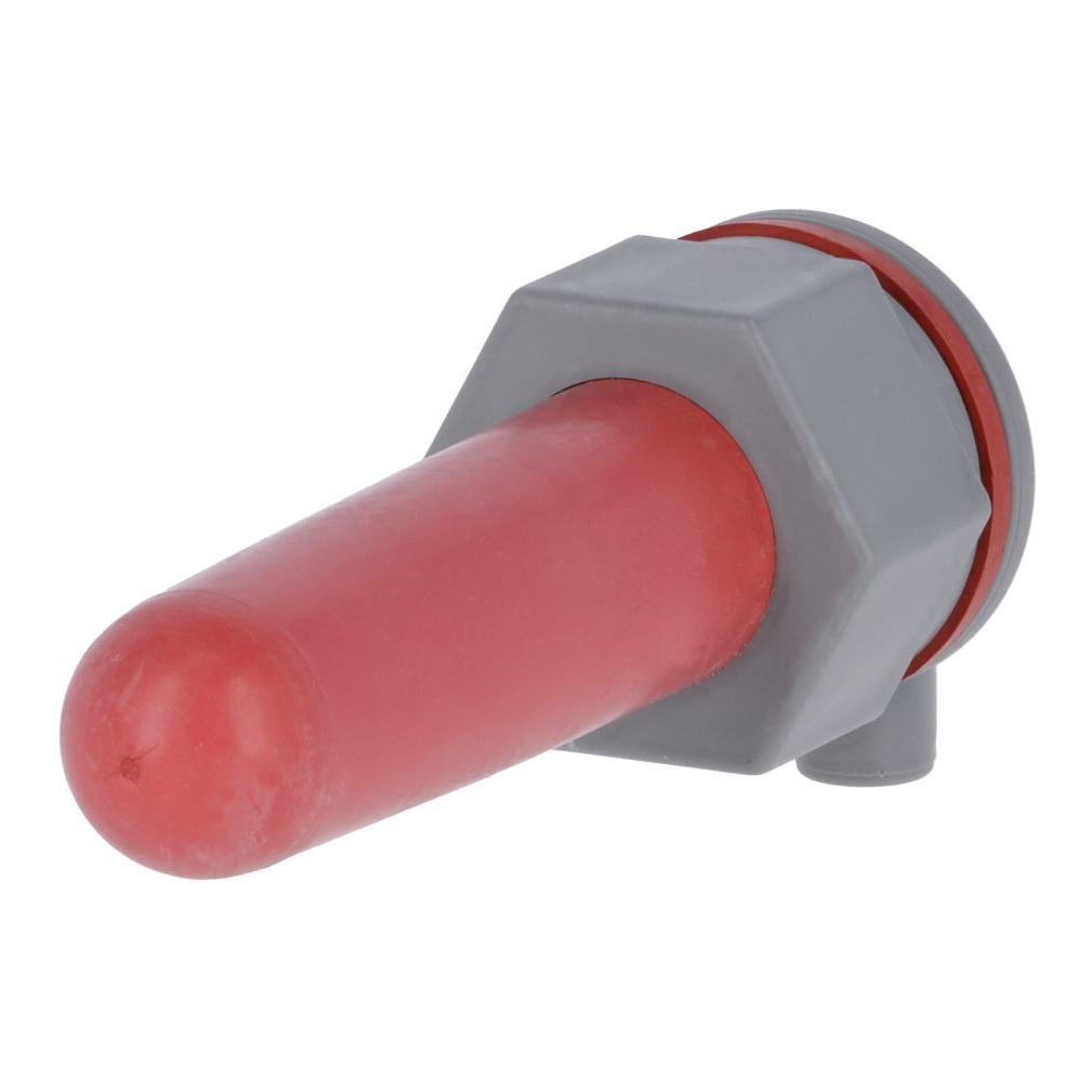 Kerbl Super-Sauger mit Ventil Rot-Grau