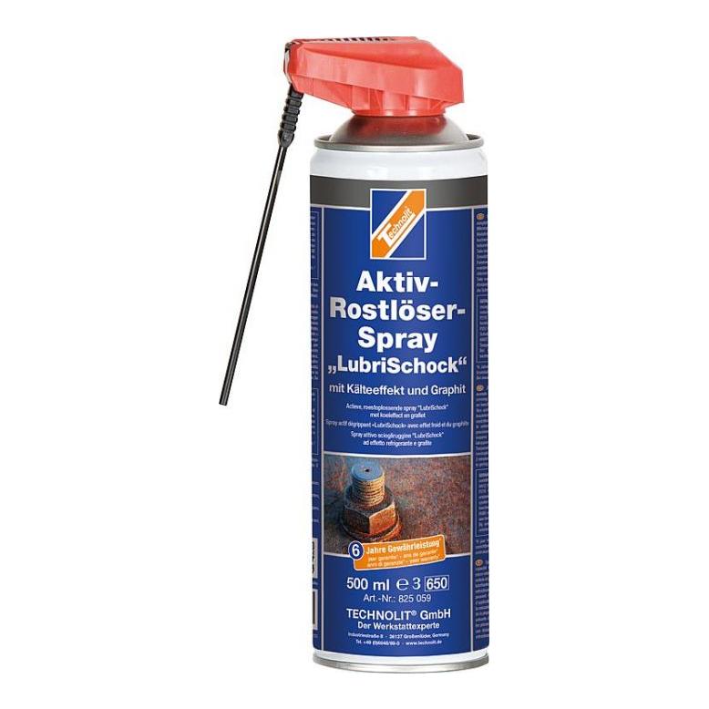 Technolit Aktiv-Rostlöser-Spray "Lubrischock" Glacier-deepsea