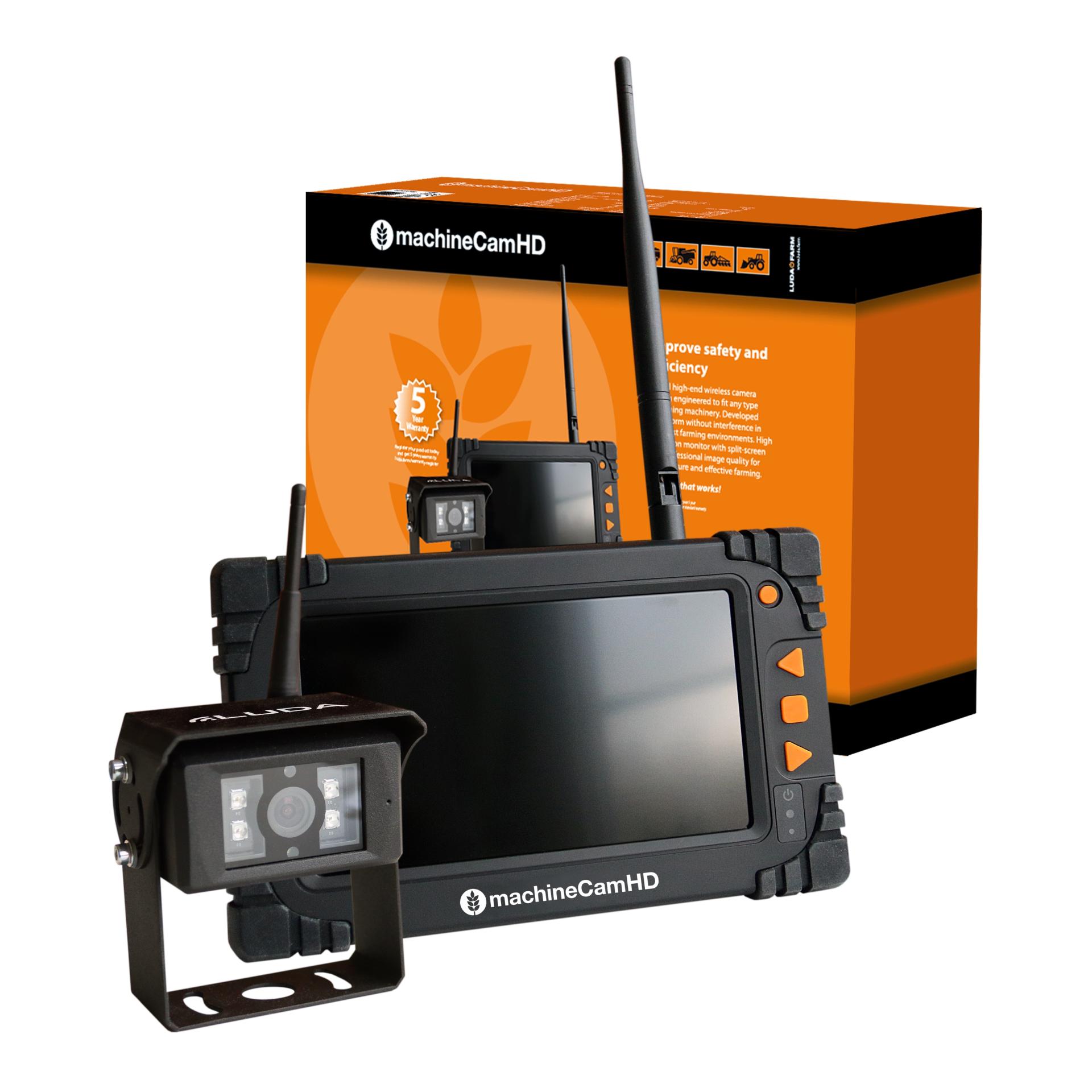 LudaFarm MachineCam HD Profi HD Funk-Kamerasystem Komplettset